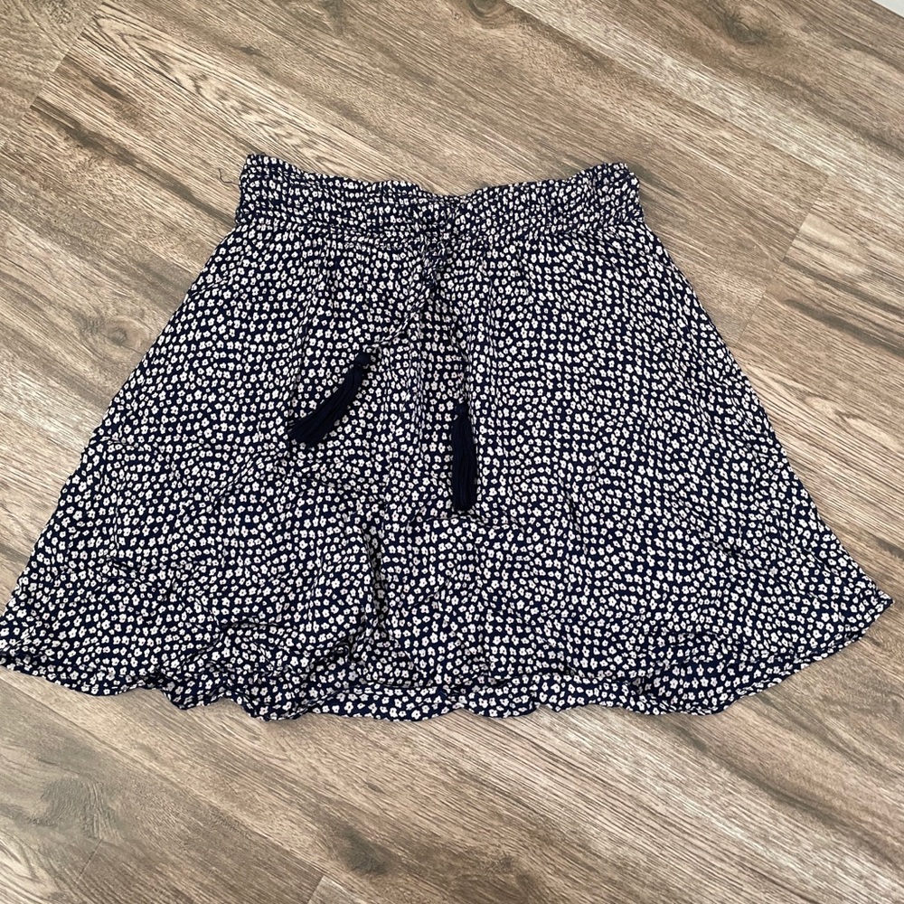 flowered skirt